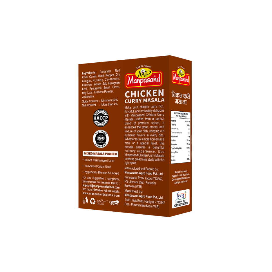 CHICKEN CURRY MASALA