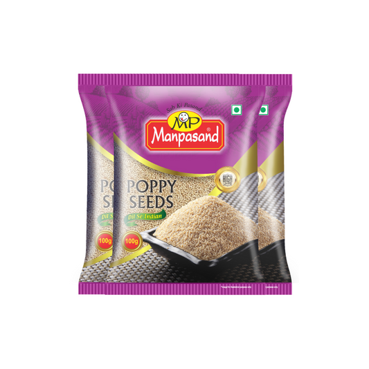 Poppy Seeds Pack of 3 100G
