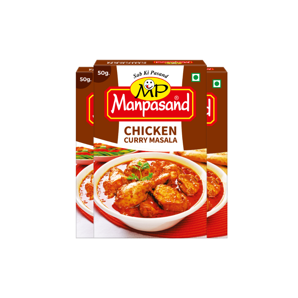 Chicken Curry Masala Pack of 3 50G